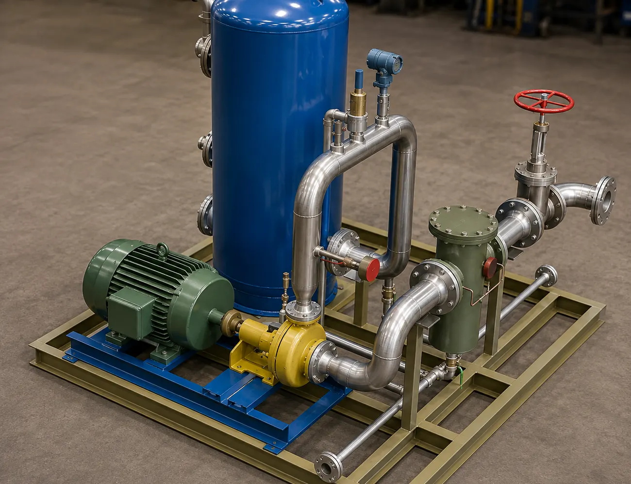 Skid de medición de fluidos 7